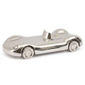 Modèle de voiture décoratif en aluminium moulé, artisanat métallique fait main, voiture vintage, ornement de collection, décoration d'intérieur et présentoir de table, cadeau - Product Image 1