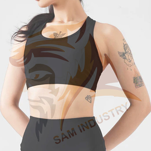 Soutien-gorge de sport personnalisé à marque privée pour femmes, idéal pour le quotidien, très populaire, confortable, avec logo personnalisé - Product Image 2