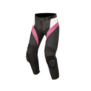Pantalones de cuero para motocicleta de calle para hombre, pantalones de carreras de cuero de vaca con protectores, de alta calidad - Product Image 2