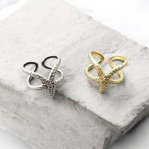 Bohemia Designer Brass Rings Gold Plated Women's anniversary Gift Jewelry - Product Image 1