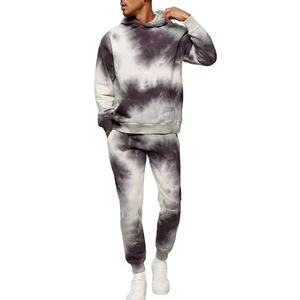 Conjunto Deportivo Informal de Invierno para Hombre, Marca Front Industry, con Capucha, Cintura Elástica, 100% Algodón, Transpirable, Ligero, Color Personalizado - Product Image 1