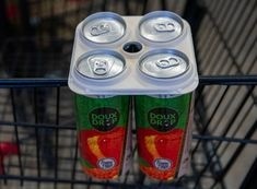 Portavasos de Pulpa de Papel Reciclado con Aspecto Vintage, Bandeja Porta Latas de Cerveza Premium, Portavasos Sin Blanquear para Cerveza y Bebidas Frías - Product Image 1