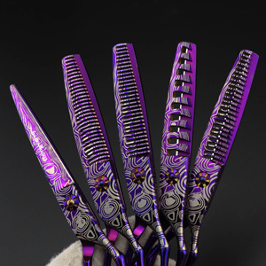 6.0 Inch Fashion Beauty <b>Barber</b> Hair Scissor First-grade Quality Hairdressing Scissors Straight Hot Sale Easy to Cut - Product Image 4