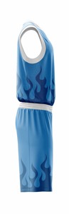 Uniforme de Baloncesto 100% Poliéster, Uniforme de Baloncesto de Buena Calidad, Uniforme de Baloncesto Personalizado con Nuevo Diseño - Product Image 2
