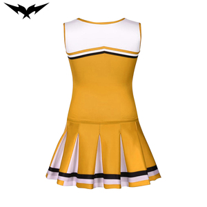 Uniformes Personalizados de Animadoras para Escuelas Secundarias con Apliques de Pedrería para Animadoras Adultas - Material Spandex/Poliéster - Product Image 2