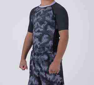 Camiseta de Compresión de Alta Calidad para MMA, Rashguard para Hombre, Personaliza tu Propio Logotipo, Rashguard Sublimado de Manga Larga para Hombre - Product Image 4