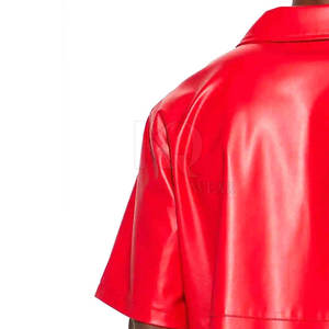 Chemises en cuir au design classique pour hommes, matière premium, tissu doux, idéales pour le bureau et les soirées. - Product Image 5