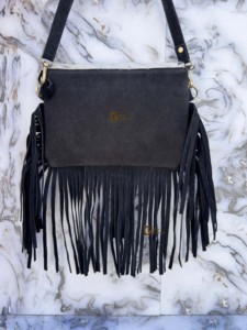 Nouveau designer femmes sacs à main sacs à main sac à bandoulière cuir de vachette cheveux sur la peau sac fait main - Product Image 2