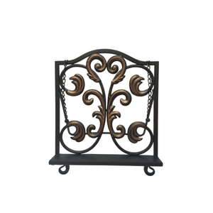 Soporte de Metal Negro de Hierro Forjado para Libros de Cocina, Soporte Independiente para iPad y Tablet, Diseño Moderno en Espiral, Decorativo - Product Image 3