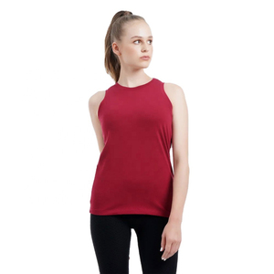 Chaleco Deportivo Transpirable Sin Mangas, de Secado Rápido, Personalizado, Mezcla de Poliéster y Algodón, para Mujer, Venta Caliente, Proveedor de Fábrica - Product Image 6