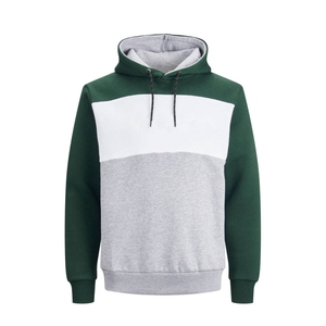 Vente en gros de sweats à capuche d'hiver 100% coton personnalisés avec votre propre logo de marque brodé, impression, pull en molleton pour hommes - Product Image 1