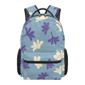 Personnalisation exclusive, sacs à dos pour femmes et hommes, design plage Naupaka, tous âges, impression à la demande, sacs à dos pour adolescents, sacs d'école - Product Image 4