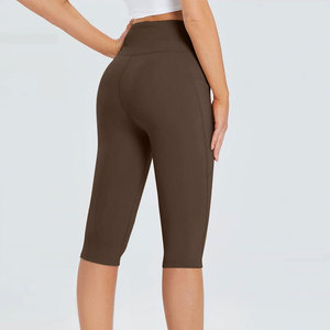 Prix de gros, fabrication sur mesure, capri pour femmes, faible MOQ, capri léger, capri pour femmes les plus vendues - Product Image 5