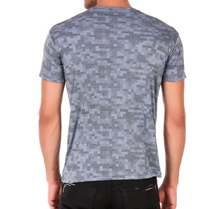 เสื้อยืดแขนสั้นพิมพ์ลายตามสั่งคุณภาพสูงสำหรับผู้ชาย ผ้าฝ้าย 100% สวมใส่สบาย ดูดีมีสไตล์ เป็นมิตรกับสิ่งแวดล้อม ระบายอากาศได้ดี พร้อมสกรีนโลโก้ตามต้องการ - Product Image 6