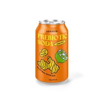 Private Label Prebiotische Sodadrank Watermeloen Fruitdrank 330ml Blikje Gratis Monster Export Kwaliteit Lage Prijs HACCP HALAL