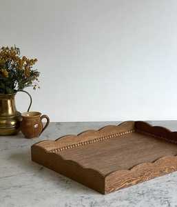 Bandeja de Madera India de Alta Gama para Servir, Diseño Rectangular Simple, Ideal para Sándwiches y Otros Platos, Popular como Regalo - Product Image 4