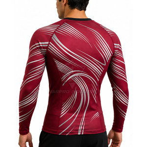 Camiseta Deportiva de Compresión Dinámica para Hombre, Manga Larga, Transpirable, de Secado Rápido, con Tejido Elástico de Alto Rendimiento - Product Image 5