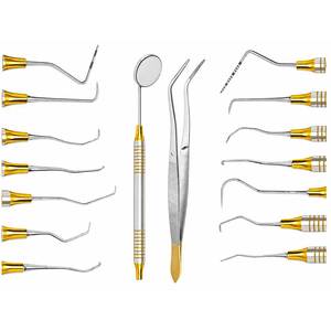 Ensemble d'instruments d'hygiène dentaire 10 pièces, outils professionnels de nettoyage dentaire avec cassette - Product Image 6