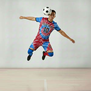 Uniforme de Fútbol para Adultos de Primera Calidad, Último Diseño, Transpirable, con Estampado Sublimado, Conjunto Corto en Tallas Juveniles y para Adultos - Product Image 3