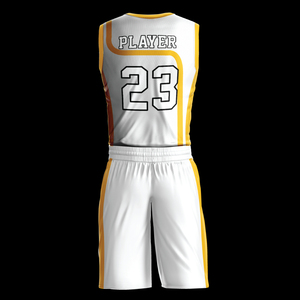 Uniformes de Baloncesto Personalizados al por Mayor, Uniformes de Entrenamiento de Verano para Equipos, Reversibles, Transpirables, Anti-UV - Product Image 6