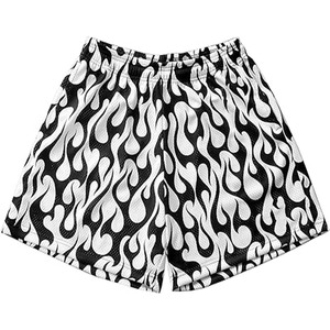 Pantalones cortos deportivos de algodón y poliéster para hombre, pantalones cortos de gimnasio para hombre, cintura elástica, algodón sólido, para hombre, subidos por Dress Sports - Product Image 1