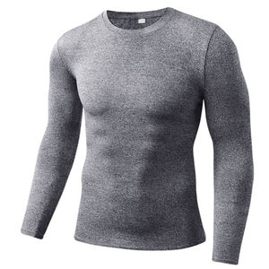 Custom Swimming Recycled Nylon Rash Guard With UPF 50 Protection Ergonomic Seams And Custom Logo Long Sleeve <b>Compression</b> <b>Shirt</b> - Product Image 5