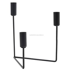 Portavelas de Metal de diseño moderno, candelero T-light, vela votiva para decoración del hogar de Tayyab Handicraft - Product Image 3