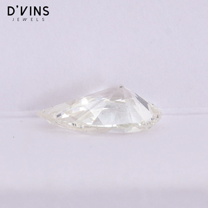 Diamant synthétique de haute qualité D'vins Jewels, couleur D, 3 carats, taille poire, pour la fabrication de bijoux - Product Image 5