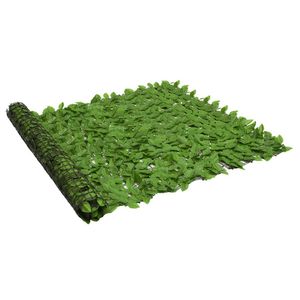 Grand écran de balcon en polyéthylène vert durable, plante artificielle durable pour la décoration du balcon - Product Image 2