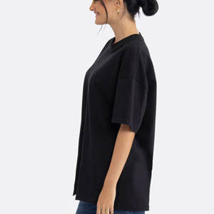 T-shirt Ringer à manches courtes épais pour homme - 100 % coton, col rond - Product Image 6