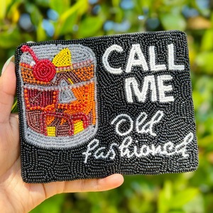Handcrafted Seed Bead Coin <b>Purse</b> <b>Small</b> Pouch Bag Accept Customizations Beaded Embroidery Coin Pouch - Product Image 3