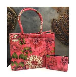 Bolsos de lona de moda Bohemia para mujer, bolsos de hombro inspirados en la playa de verano, decoración bordada India - Product Image 5