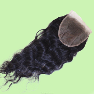 Frontals en dentelle de cheveux humains vierges Remy vietnamiens avec ondulations naturelles, ondulations profondes lâches, closure, lisses, double trame machine, trame effet peau - Product Image 4