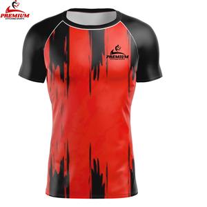 เสื้อรัดกล้ามเนื้อผู้ชายแบบตัดเย็บด้วยเทคนิค Heat Glued ระบายอากาศได้ดี แห้งเร็ว เหมาะสำหรับการออกกำลังกายและศิลปะการต่อสู้ - Product Image 1