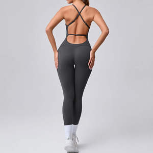 Conjuntos de yoga nuevos para mujer, ropa deportiva suave y transpirable, sujetador deportivo con leggings, conjunto de yoga a la última moda a precio económico. - Product Image 2