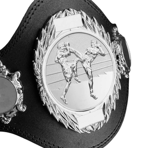 Cinturón de Campeonato de Lucha Libre de Primera Calidad, Diseño Plateado, Cinturones Deportivos de Colección de Alta Calidad para Fanáticos - Product Image 3