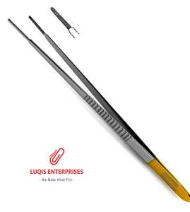 Pinzas de tejido Evans, desecractor de carburo de tungsteno, instrumento quirúrgico de extremidades, pinzas médicas de precisión de acero inoxidable - Product Image 4