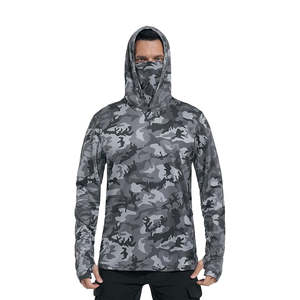 Sudadera con Capucha de Pesca de Manga Larga de Alta Calidad, Ropa Deportiva Transpirable y Resistente al Viento, Protección Solar, Tallas Grandes, Servicio OEM para Adultos - Product Image 1