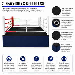 Toile de ring de boxe standard 2026 – Créez vos propres revêtements de sol de ring durables et faciles à nettoyer, la dernière nouveauté - Product Image 2