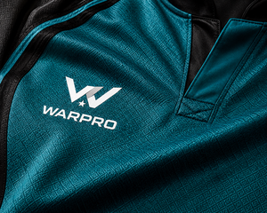 WARPRO Men's Rugby Jersey Set Short Sleeve Mandarin Collar Moisture Wicking <b>Athletic</b> Fit All Seasons Team Uniform - Product Image 5