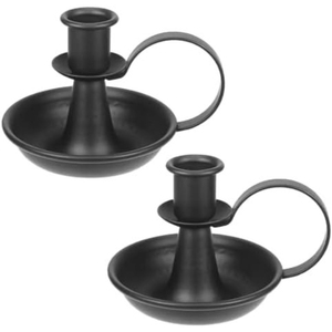 Portavelas de metal de latón antiguo con forma de concha y asa para decoración de iluminación en el hogar, bodas y Navidad. - Product Image 2