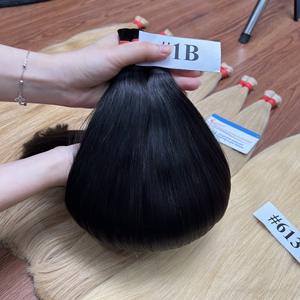 Nouveau produit 2025 cheveux humains vietnamiens en vrac cheveux de haute qualité prêt à expédier extension de cheveux humains - Product Image 6