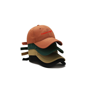 Wholesale 100% Cotton Custom Dad <b>Hat</b> Premium 6 Panel Unstructured Embroidery Adjustable Baseball Cap Sporty Canvas - Product Image 1