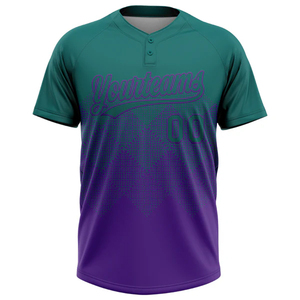 Personalized Team Two Button Baseball <b>Softball</b> Jersey <b>Uniform</b> Youth Adults Men Women Athletic Wear - Product Image 1