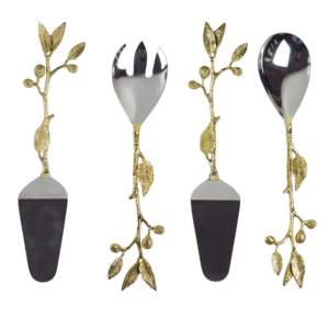 Hotel Design Spoon and Fork <b>Set</b> Royal <b>Gold</b> Finishing Design for Multiple Use Wedding Party Home Decor and Festive Decor <b>Cutlery</b> - Product Image 4