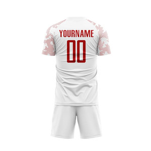 Customized Top Design Durable Material Soccer Wear Uniform Breathable Soccer Uniform Made In Pakistan Soccer Uniform - Product Image 3