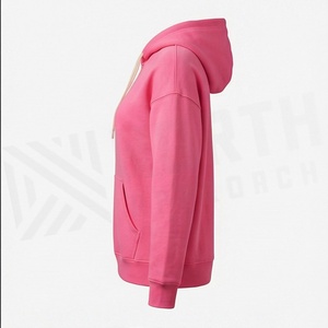 Sweat-shirt à capuche en coton coréen surdimensionné pour femmes, logo personnalisé, impression 3D, saison hivernale, nouvelle couleur personnalisée - Product Image 3