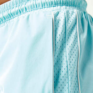 Pantalones Cortos de Baloncesto Blue Golden Era Micro Ripstop, Estilo Deportivo, Diseño Sólido, Antiarrugas, Secado Rápido, Impermeables, con Ribete en Contraste - Product Image 3