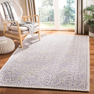 hand tufted <b>carpet</b> purple and white combination Irregular Shape Custom <b>Carpet</b> Modern Neutral Living Room Area Rug - Product Image 3