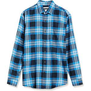 Chemise en flanelle à carreaux orange et marron pour homme, doublée de polaire épaisse, chaude, résistante, de haute qualité, vente en gros - Product Image 3